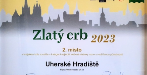 Město Uherské Hradiště má druhé nejlepší webové stránky ve Zlínském kraji
