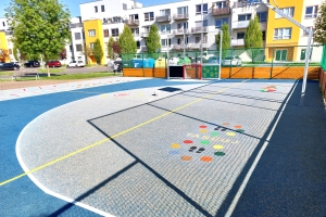 Sportovní hřiště na ulici Slovácká