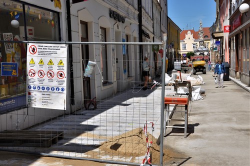 ­­­­­­­­­­­­­­­­­­­­­­Město dokončilo obnovu ulic Prostřední a Mlýnská