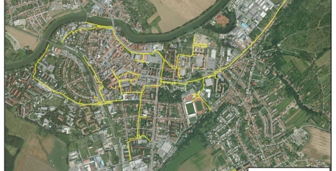 Metropolitní komunikační síť města Uherské Hradiště