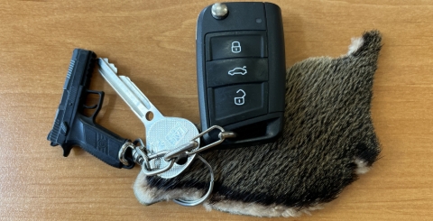 Klíč od vozu zn. Volkswagen / Ztráty a nálezy