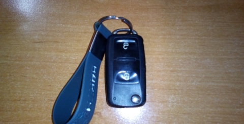 Klíč od automobilu zn. Volkswagen / Ztráty a nálezy