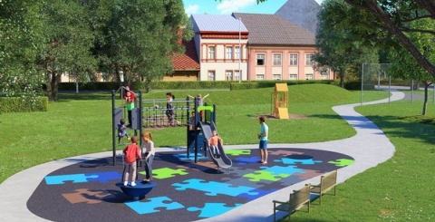 Moderní prvky a nová plocha čekají také dětské hřiště na Hliníku