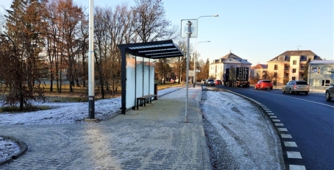 Autobusové zastávky na Sokolovské ulici jsou hotové