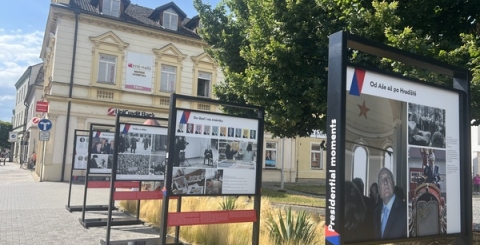 Výstava Prezidentské okamžiky má premiéru v Uherském Hradišti