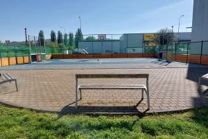 Sportovní hřiště na ulici Slovácká